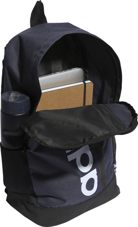 Plecak sportowy szkolny miejski adidas Essentials Linear granatowy HR5343