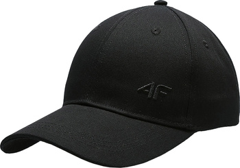 Czapka z daszkiem damska 4F F109 czarna 4FSS23ACABF109 20S