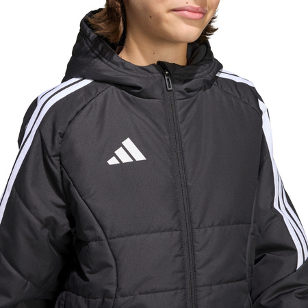 Kurtka dla dzieci adidas Tiro 26 Winter czarna KA5319