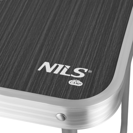 Stół kempingowy turystyczny składany Nils Camp NC3401 ciemnoszary 60x40x50 cm