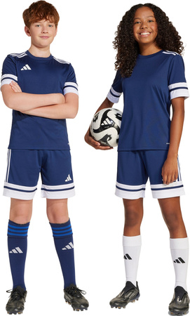 Spodenki dla dzieci adidas Squadra 25 granatowe JJ2418