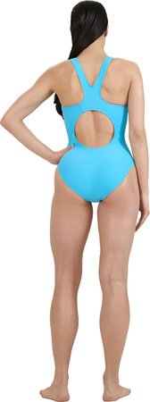 Kostium kąpielowy damski 4F F082 błękit turkusowy 4FWSS25USWSF082 48S
