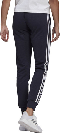 Spodnie damskie adidas Essentials Slim Tapered Cuffed Pant granatowe GM8736