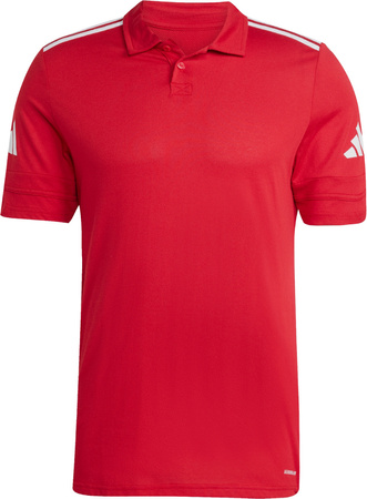 Koszulka męska adidas Squadra 25 Polo czerwona JY3418