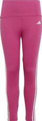 Legginsy dla dzieci adidas Essentials Aerorady 3-Stripes High-Waisted Tights różowe HR5790