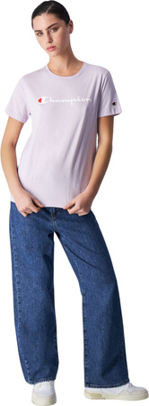 Koszulka damska Champion SS Tee fioletowa 117534 VS057