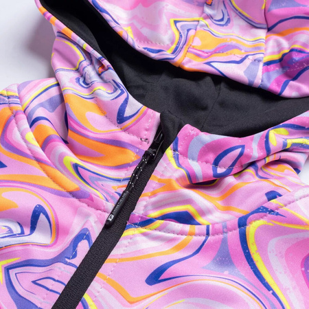 Dziecięca bluza treningowa z kapturem mikropolar IQ Altea Jrg rozmiar 140