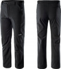 Męskie spodnie trekkingowe turystyczne softshellowe Hi-Tec Celio czarne XXL