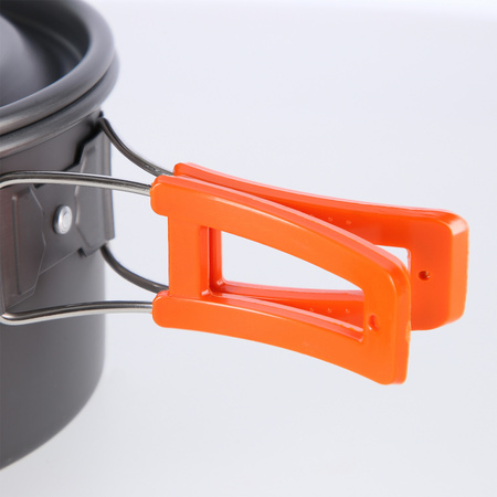 Zestaw naczyń kempingowych turystycznych Nils camp nc1782