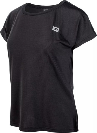 Damska koszulka treningowa z krótkim rękawem IQ ARIE WMNS czarny rozmiar XL