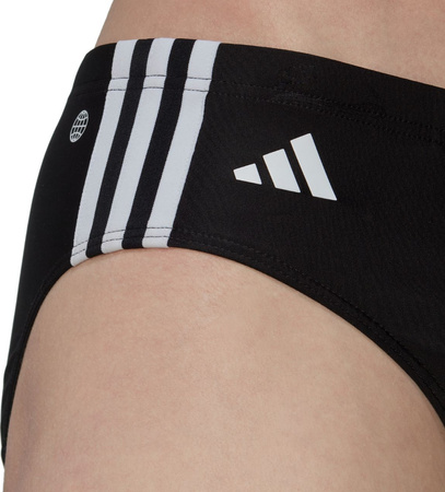 Slipy kąpielowe kąpielówki męskie adidas Classic 3-Stripes czarne HT2063