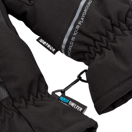 Rękawiczki zimowe Meteor Hiemis czarne 17728-17729-17730-17731-17732