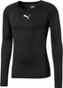 Koszulka termoaktywna męska Puma Liga Baselayer Tee LS czarna 655920 03