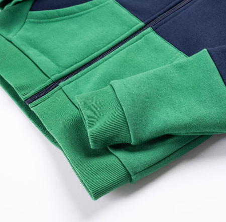 Dziecięca bluza rozpinana z kapturem bawełniana Bejo Tamio Kdb rozmiar 110