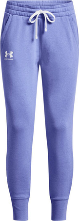 Spodnie damskie Under Armour Rival Fleece fioletowe 1356416 495