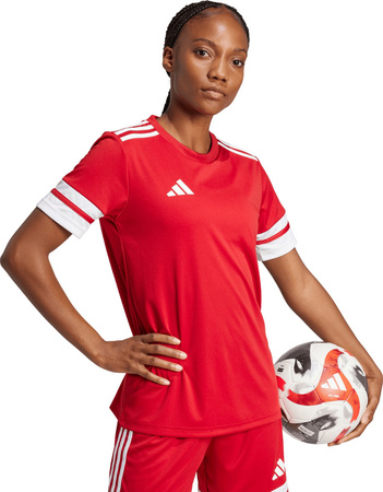Koszulka damska adidas Squadra 25 Jersey czerwona JI9985