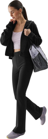 Bluza damska 4F F1002 czarna 4FWSS24TSWSF1002 20S