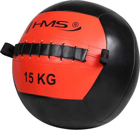 Piłka lekarska do ćwiczeń crossfit fitness Wall Ball HMS WLB 15 kg