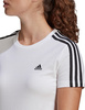 Koszulka damska adidas Essentials Slim T-Shirt biała GL0783
