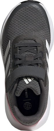 Buty dziecięce adidas RunFalcon 3.0 EL K szaro-różowe HP5873