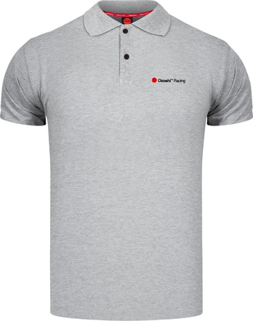 Koszulka męska Ozoshi Polo szara OZ93821