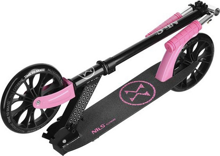 Hulajnoga z hamulcem Nils Extreme HM1302 różowa
