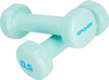 Hantle winylowe Spokey Shape 2x0,5 kg miętowe 941963