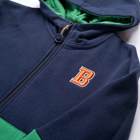 Dziecięca bluza rozpinana z kapturem bawełniana Bejo Tamio Kdb rozmiar 128