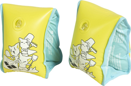 Rękawki do pływania Arena Friends Soft Armband żółty rozmiar 1-3
