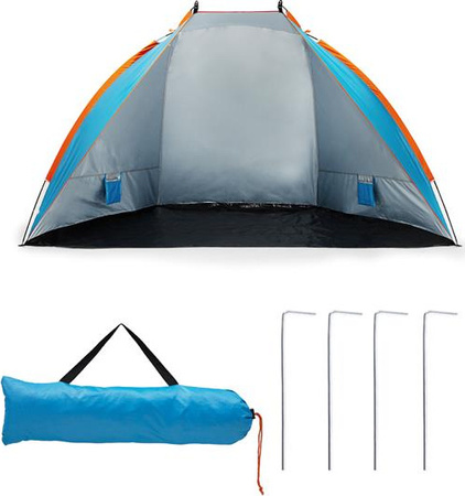 Namiot plażowy Nils Camp NC8030 niebieski 260x120x120cm