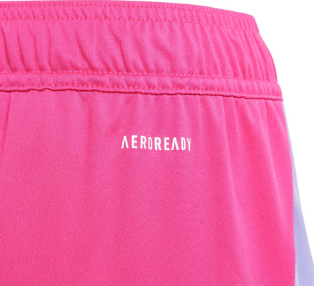 Spodenki dla dzieci adidas Tiro 24 różowo-białe IT2423