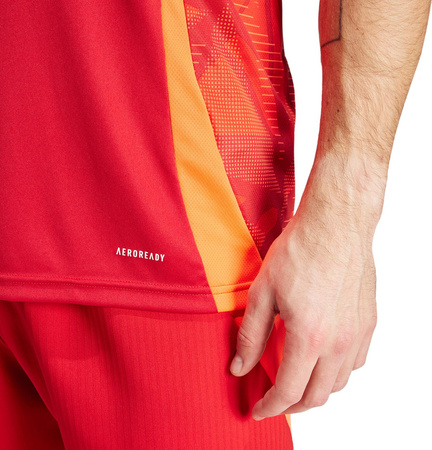 Koszulka męska adidas Tiro 24 Competition Match Jersey czerwona IK2244