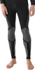 Legginsy bielizna termoaktywna męskie 4F M166 czarno-szare 4FWAW24USEAM166 20S
