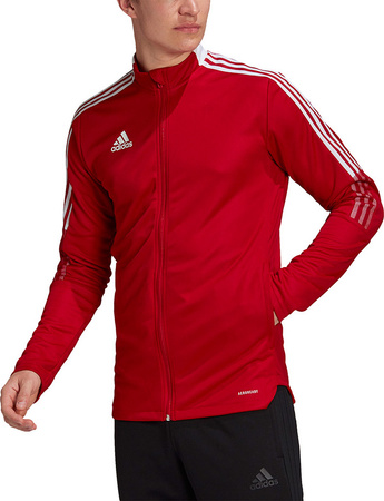 Bluza męska adidas Tiro 21 Track czerwona GM7308