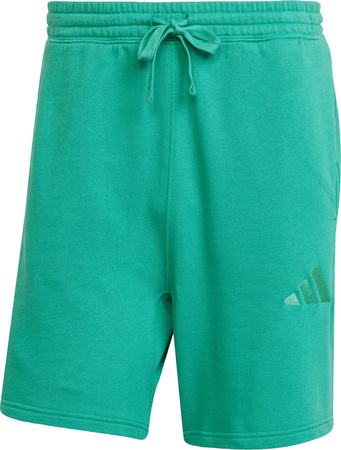 Spodenki męskie adidas All SZN French Terry zielone JI6417