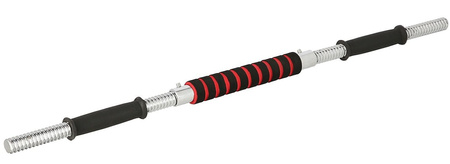 Sztangielki/sztanga w walizce stal chromowana HMS STC21 2x10 KG