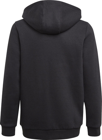 Bluza dla dzieci adidas Essentials 3-Stripes Hoodie czarna GQ8900