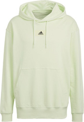 Bluza męska adidas Essentials FeelVivid Cotton Hoodie zielona HE4359