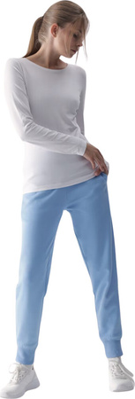 Koszulka damska Longsleeve 4F F376 biała 4FWMM00TLONF376 10S