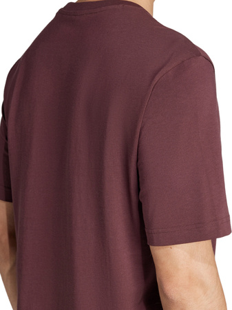 Koszulka męska adidas Codes Camo Graphic burgundowa JI6769