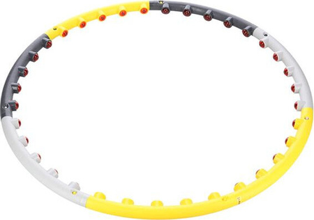 Hula hop masujący z magnesami koło odchudzające HMS 85cm