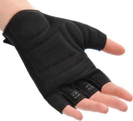 Rękawiczki rowerowe Meteor MX11 niebieskie 17610-17611-17612-17613