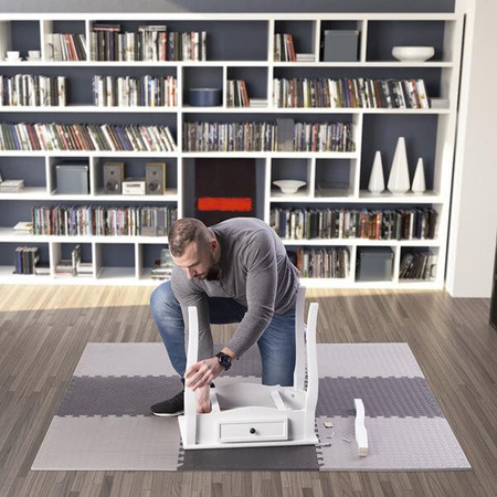 Mata puzzle 9 elementów 12mm HMS PREMIUM MP12 szara