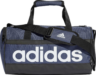 Torba sportowa treningowa podróżna adidas Essentials Linear Duffel Bag Extra Small granatowa HR5346