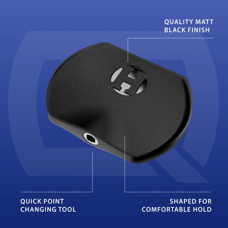 Narzędzie do wymiany końcówek Harrows Quick Point Tool
Quick Point Tool – trwałe, kompaktowe narzędzie do szybkiej wymiany końcówek w rzutkach systemu Quick Point. Zapewnia precyzję, bezpieczeństwo i pełną kontrolę przy każdej zmianie.