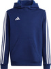 Bluza dla dzieci adidas Tiro 23 League Sweat Hoodie granatowo-biała HS3605