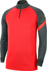 Bluza męska Nike Dry Academy Dril Top czerwono-szara BV6916 635