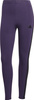 Legginsy damskie adidas Essentials 3-Stripes Cotton fioletowe JY3176