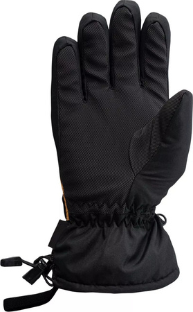 Dziecięce rękawice Elbrus Akemi Jrb czarno-żółte rozmiar L/XL