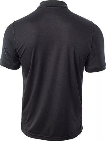 Męska koszulka polo turystyczna militarna Magnum Polo czarna rozmiar S